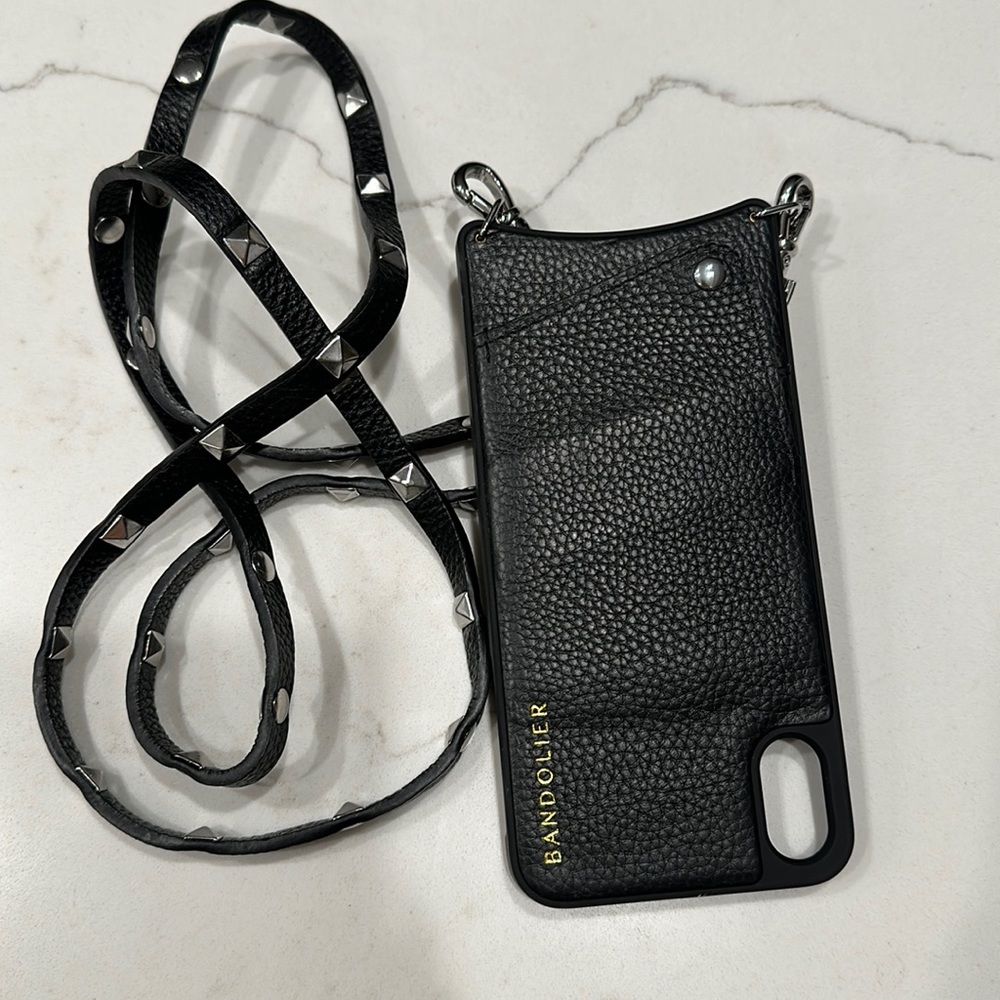 Bandolier Leather IPhone XS Max Case- used once - like new